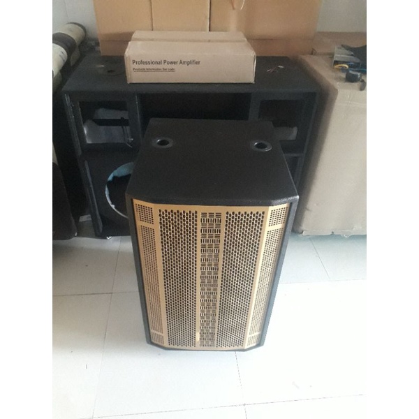 Vỏ loa kéo 4tấc đơn 3 đừơng tiếng bas trung trep