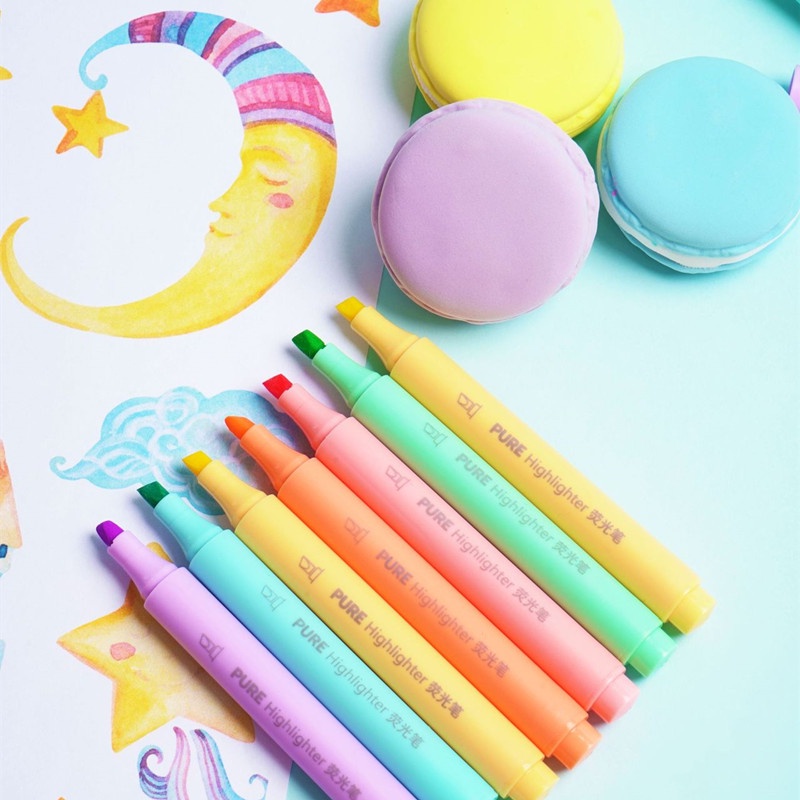 Set 6 bút Ruixiang màu sắc xinh xắn dùng để vẽ graffiti