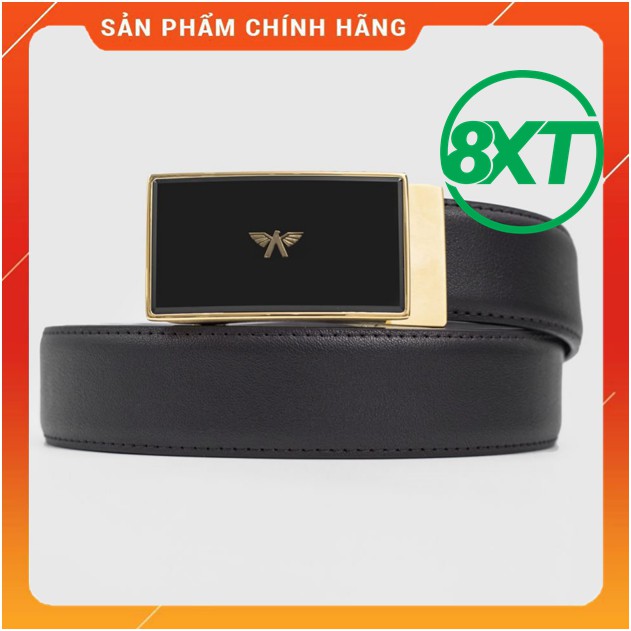 dây lưng da nam, thắt lưng nam ARISTINO thiết kế tối giản, bề mặt da nâu, bản dây rộng vừa phải - ABL00808/ ABL00708