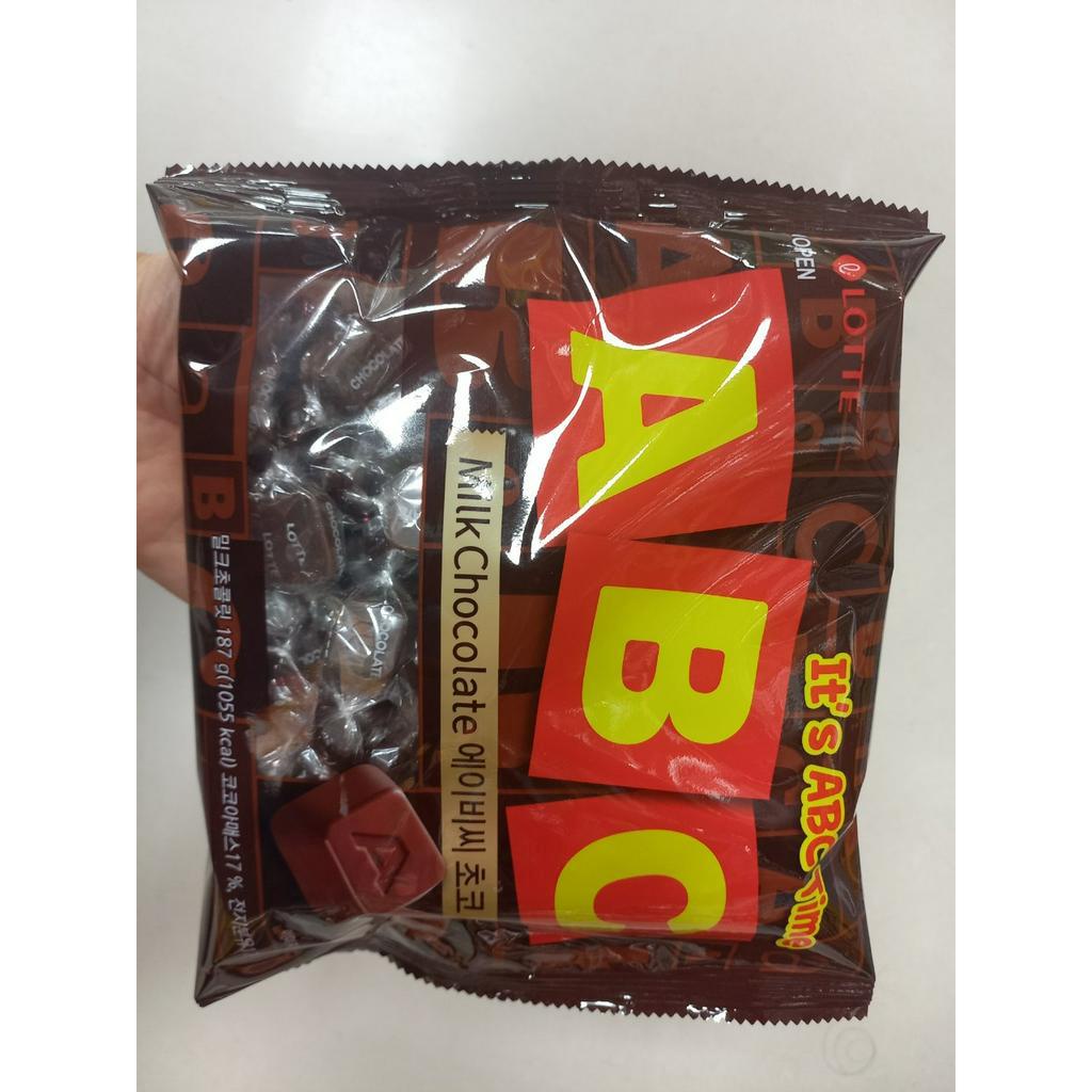 Socola sữa Lotte 171g-175g các loại
