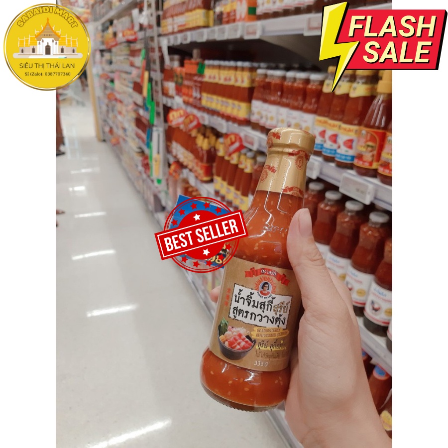 Sốt Chấm Lẩu Nướng Kichi Kichi Nội Địa Thái Lan - Kichi Sukiyaki sauce Thailand