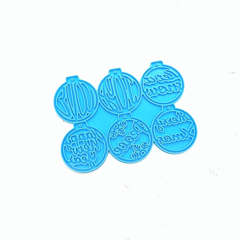 Khuôn Làm Trang Sức Bằng Nhựa Resin Phong Cách Giáng Sinh