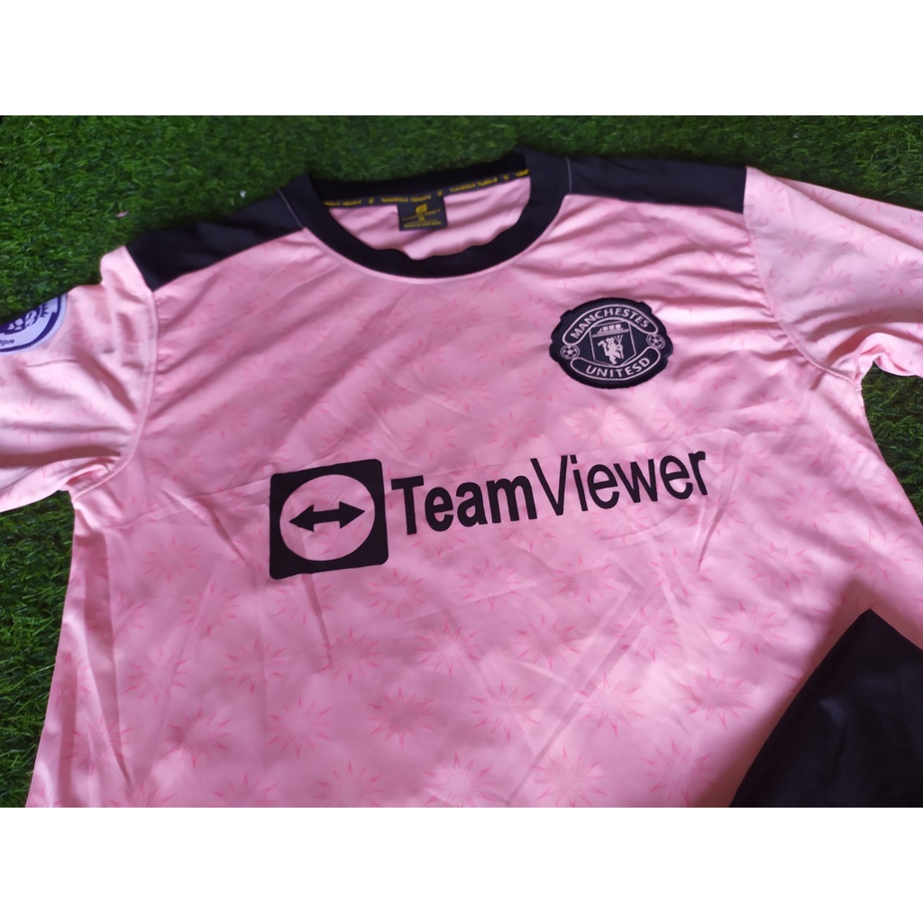 Áo Đá Banh CLB MU Hồng mới 2023