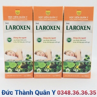 COMBO 3 Lọ Laroxen Hỗ Trợ Ngủ Ngon - Học viện Quân Y