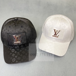 nón kết Mũ lưỡi trai in LV mạc sắt vuông thời trang nam nữ