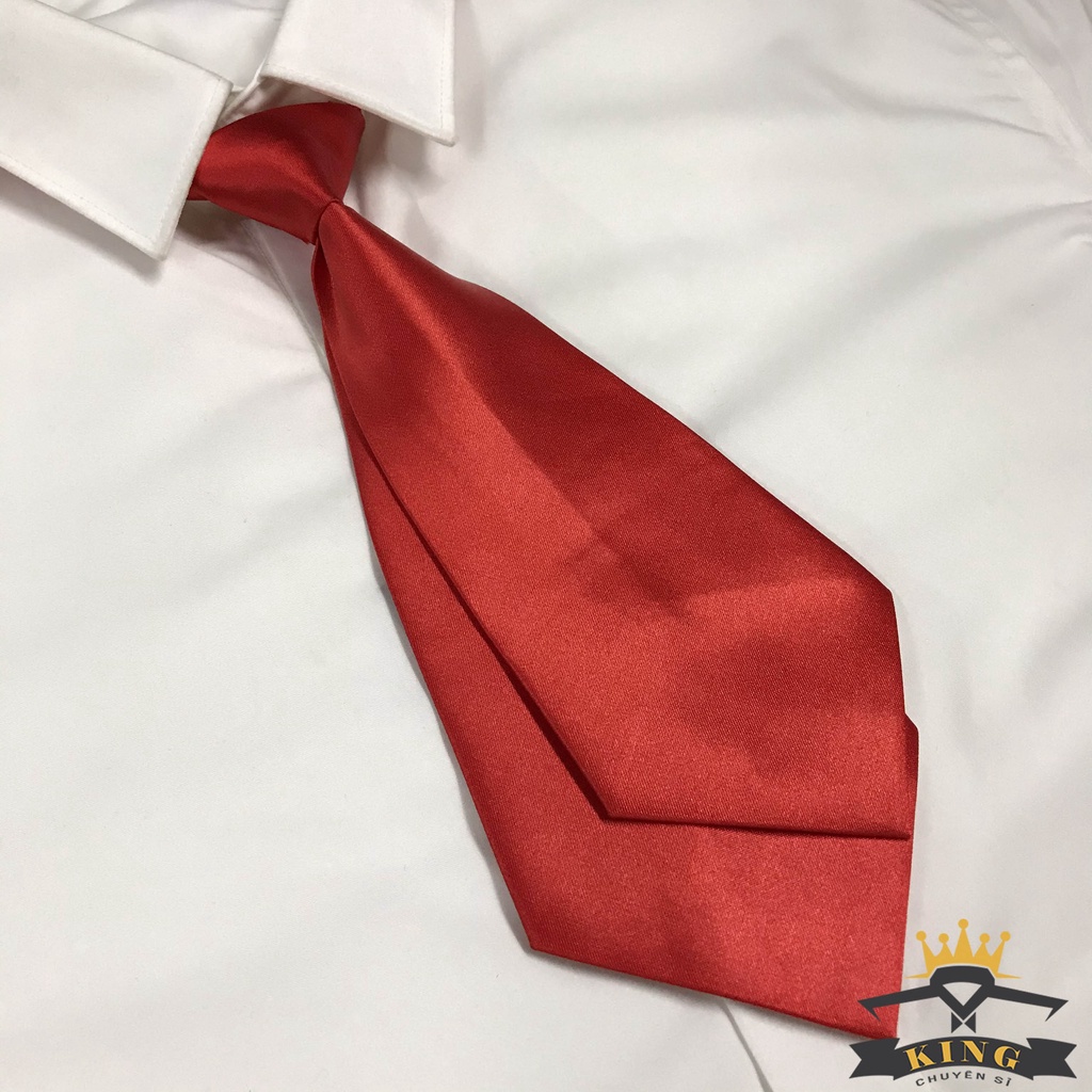 Cà vạt nữ KING caravat học sinh và công sở vải phi bóng nhọn style hàn quốc kỷ yếu giá rẻ C25