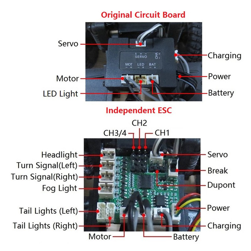 Bộ Phận Điều Khiển Từ Xa Esc Cho Xe Hơi Điều Khiển Từ Xa Xiaomi Jimny Suzuki 1 / 16