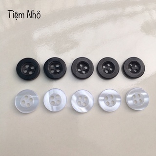 Nút áo sơ mi kích 1.2cm