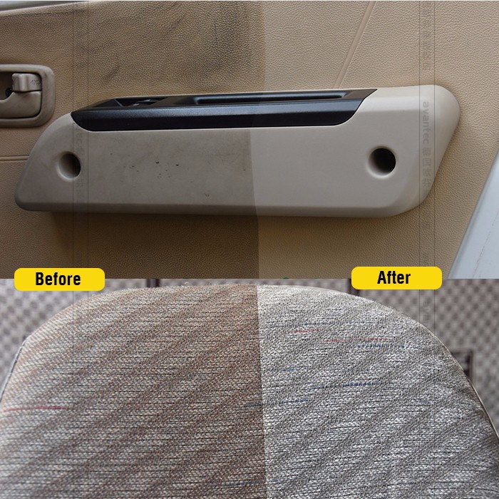 Dung dịch vệ sinh nội thất ô tô Avantec 473ml tặng kèm vòi xịt và khăn lau chuyên dụng