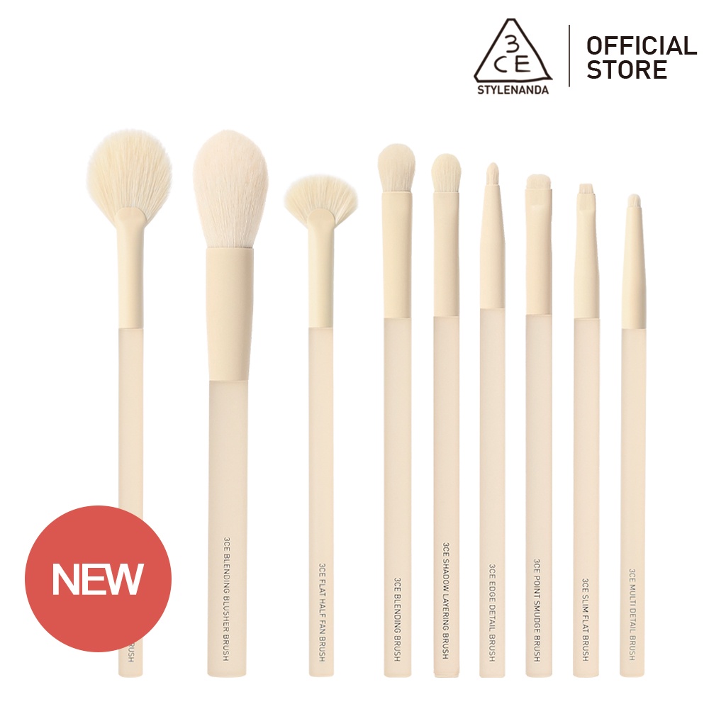 Cọ Trang Điểm 3Ce 15.7Cm Da Dụng 3Ce Brush Makeup Brush 15.7Cm | Official Store Tool Make Up Cosmetic