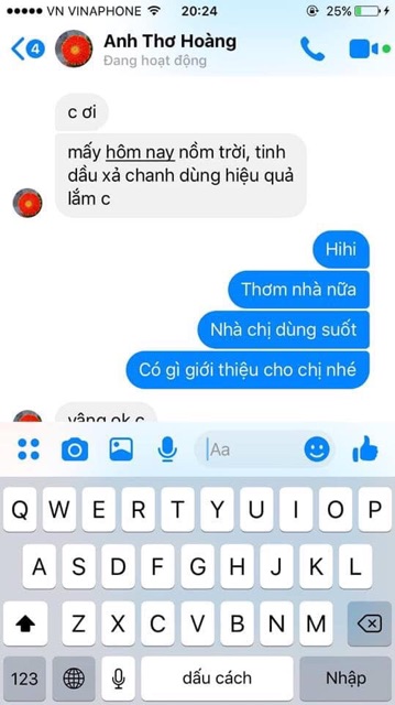 Tinh dầu nguyên chất Viện Hàn Lâm Khcnvn