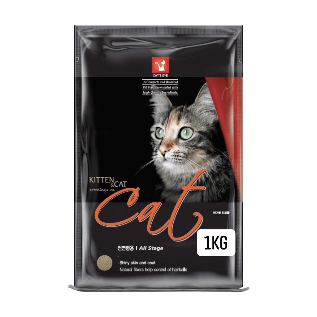 [HOẢ TỐC] Thức ăn hạt khô CAT'S EYE cho mèo 500gr - 1kg