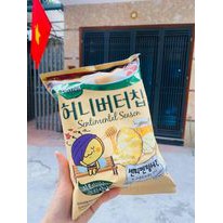 Snack khoai tây bơ mật ong honey butter chip 60g Hàn Quốc