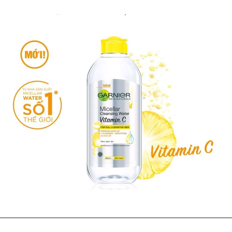 Nước tẩy trang Garnier 400ml