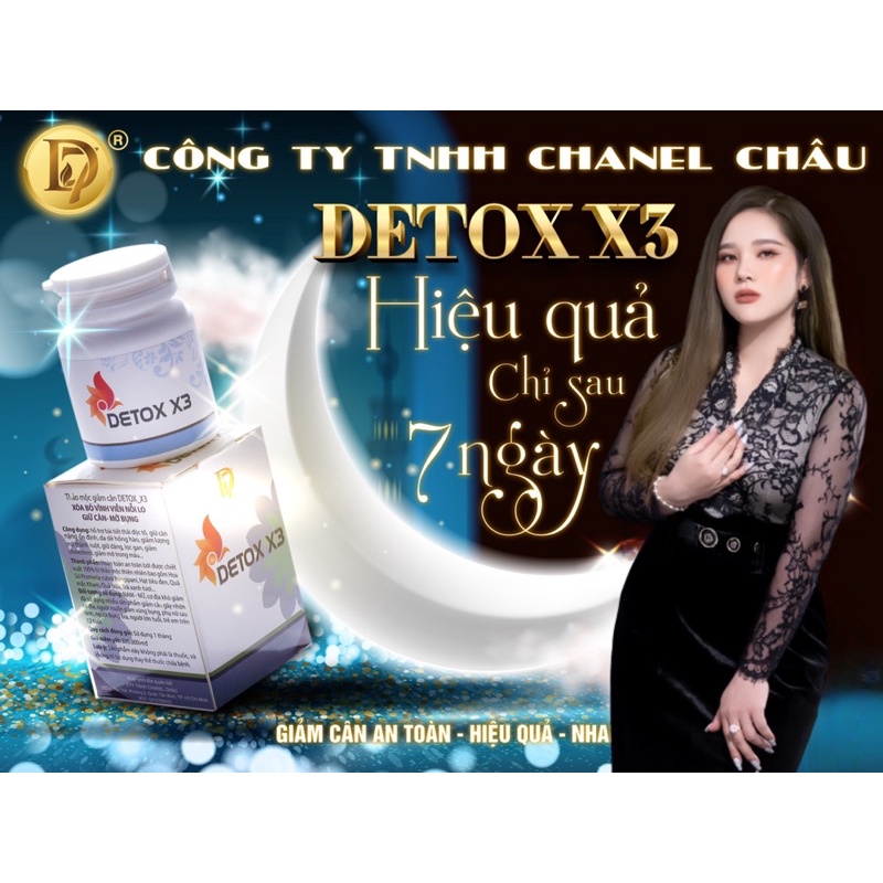 Detox X3 D7 - Thanh Lọc Tan Mỡ Hiệu Quả