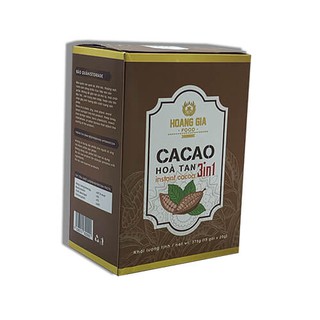 Ca cao hòa tan Hoàng Gia (15 gói x 25g)
