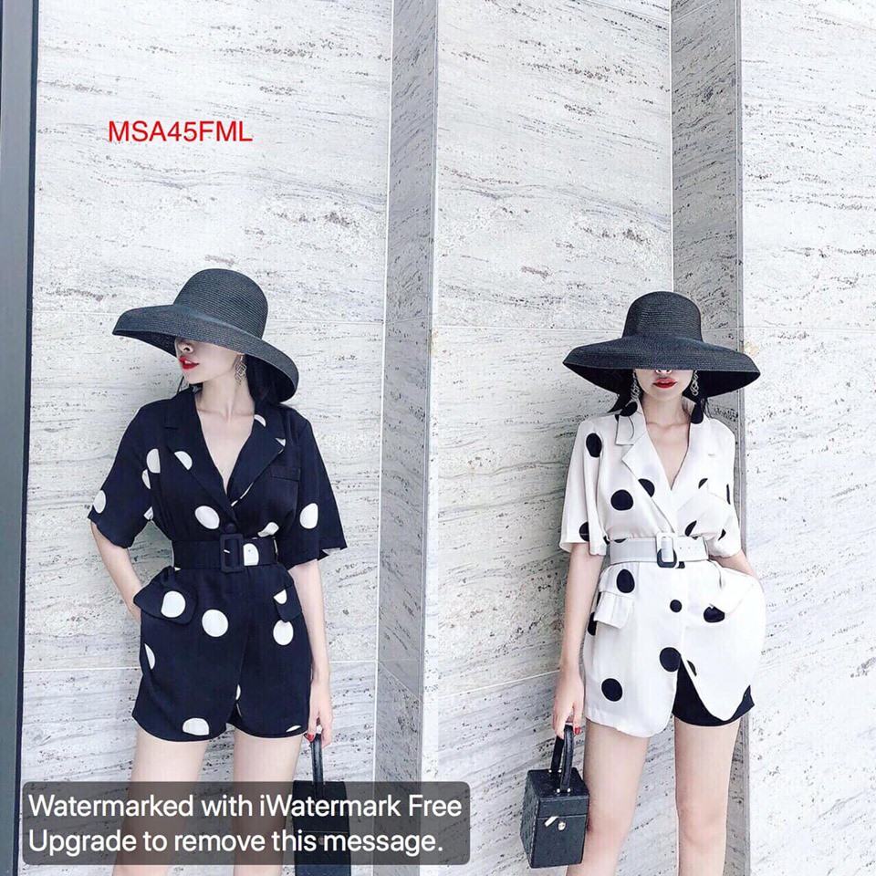 SET VEST CHẤM BI QUẦN ĐÙI!