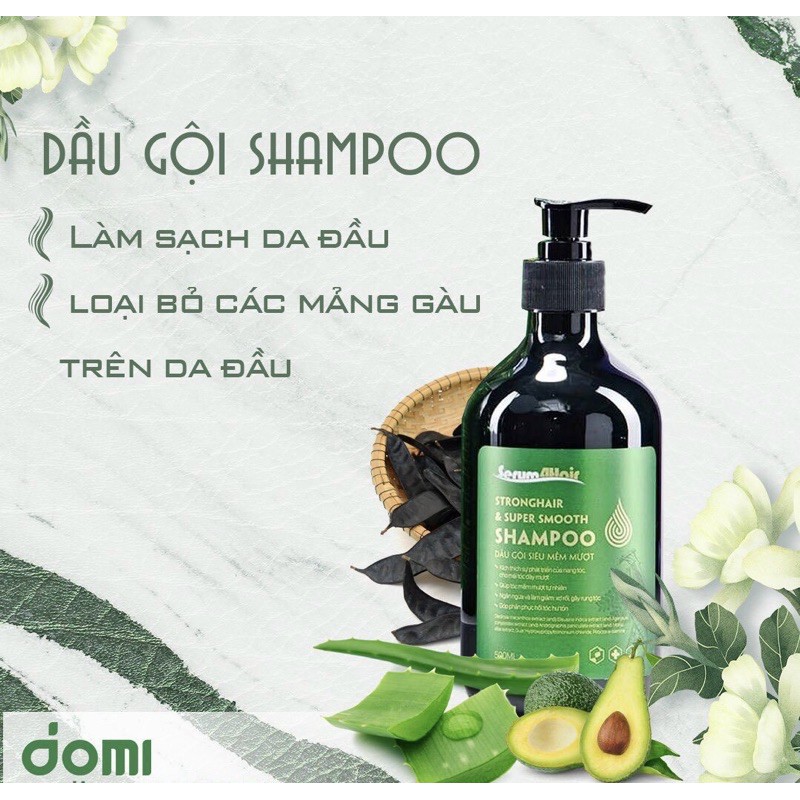 Bộ sản phẩm chăm sóc tóc siêu phục hồi SERUM4HAIR