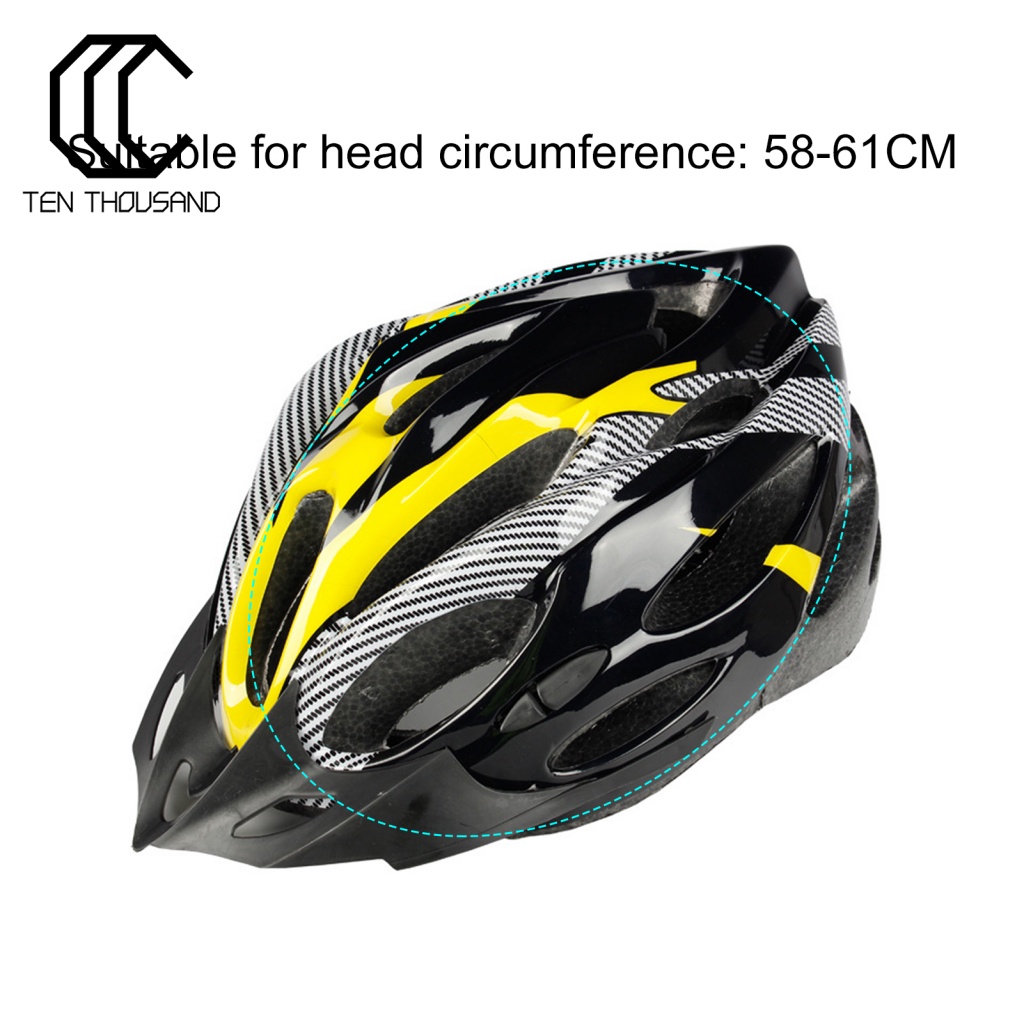 Mũ Bảo Hiểm Xe Đạp Leo Núi Bằng Sợi Carbon Chống Sốc Điều Chỉnh Được