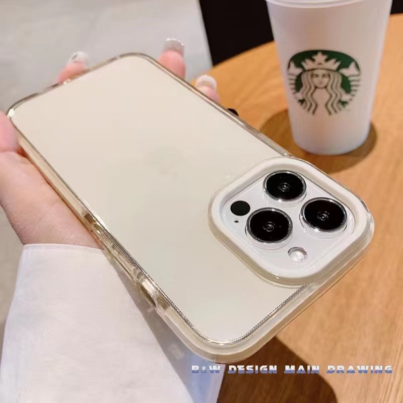 Ốp Điện Thoại Mềm Trong Suốt Chống Sốc Đơn Giản Cho iPhone 13 12 11 Pro MAX 7Plus 8Plus X XS MAX XR