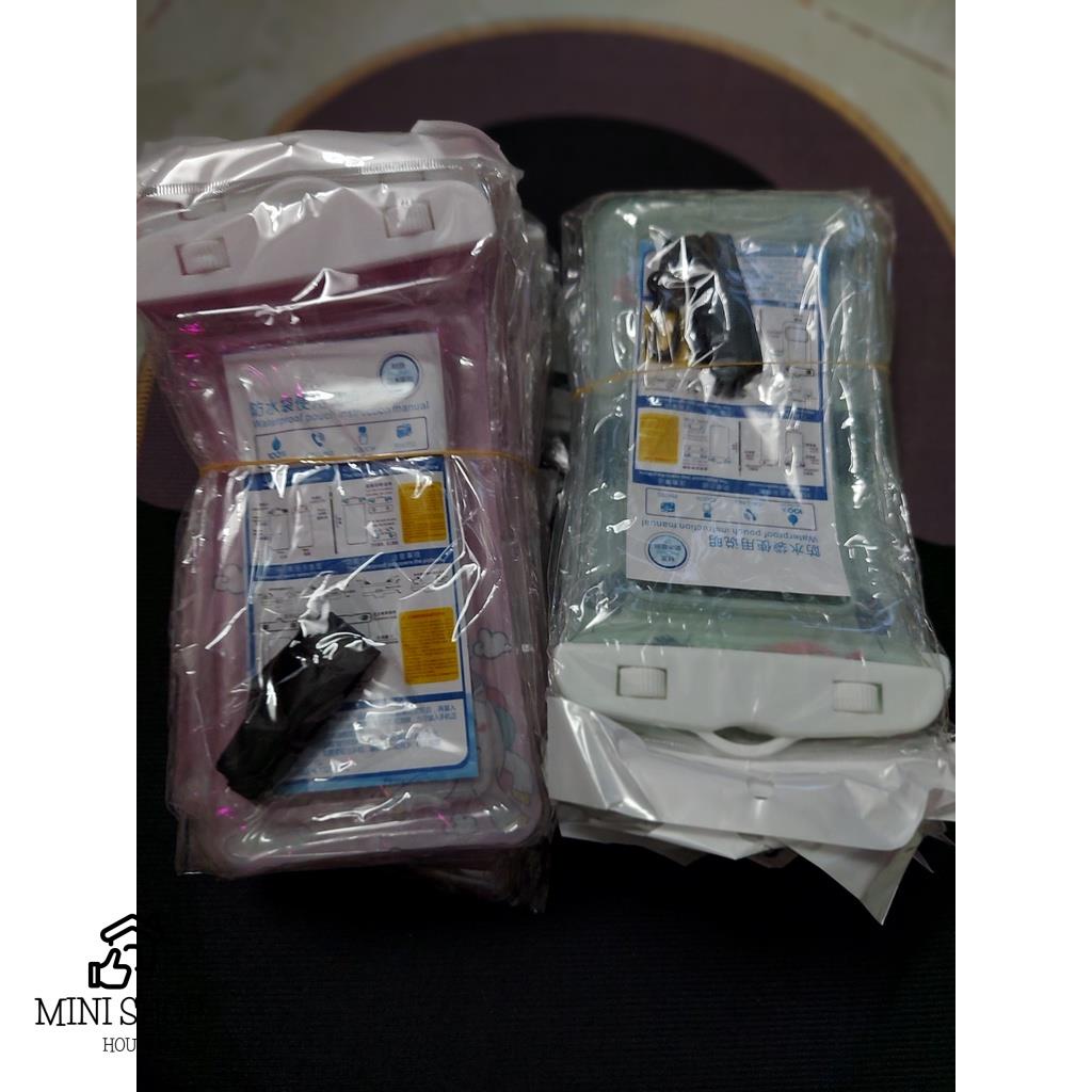 Túi Đựng Điện Thoại Vật Dụng Cá Nhân Chống Nước Dạng Phao Đi Biển, Hồ Bơi Chống Mất