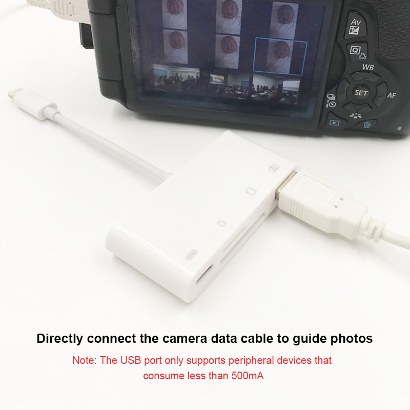 Đầu Đọc Thẻ Nhớ Usb Slr Cho Iphone12Pro Apple Phone Ipad | BigBuy360 - bigbuy360.vn