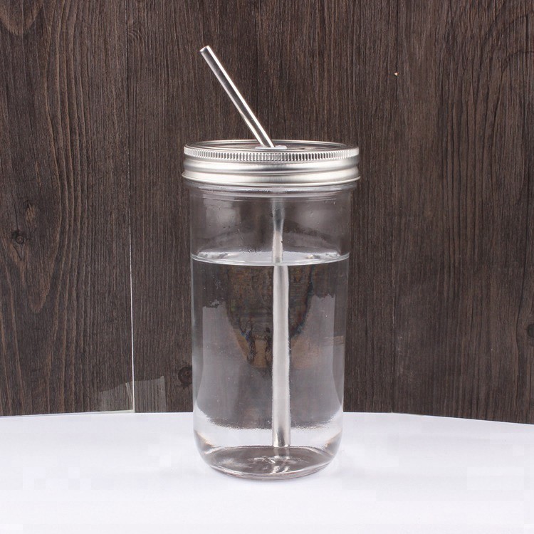 Ly (cốc) thủy tinh 650ml có nắp nhôm (thuỷ tinh trơn) | BigBuy360 - bigbuy360.vn