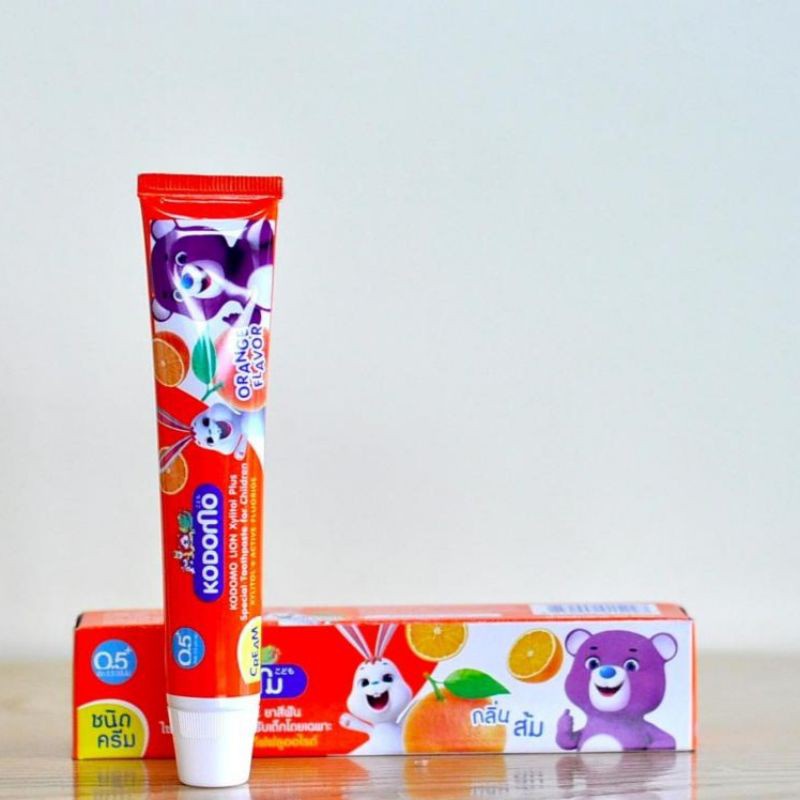 Kem Đánh Răng Trẻ Em,✔️FREESHIP✔️,Kem Đánh Răng Trẻ Em KODOMO Thái Lan Tuýp 65g