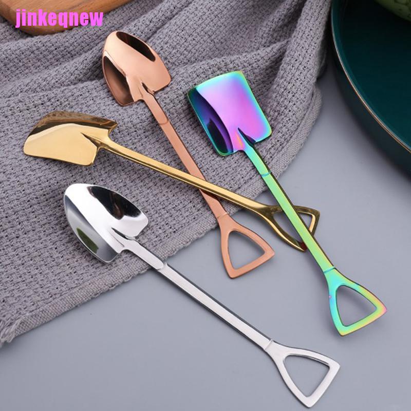 Thìa cà phê JINHF bằng thép không gỉ tiện dụng