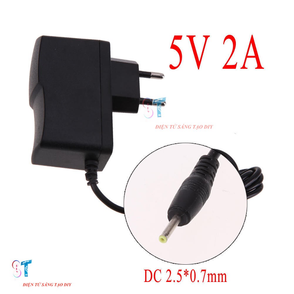 Nguồn Adapter 5V 2A Jack 2.5x0.7MM