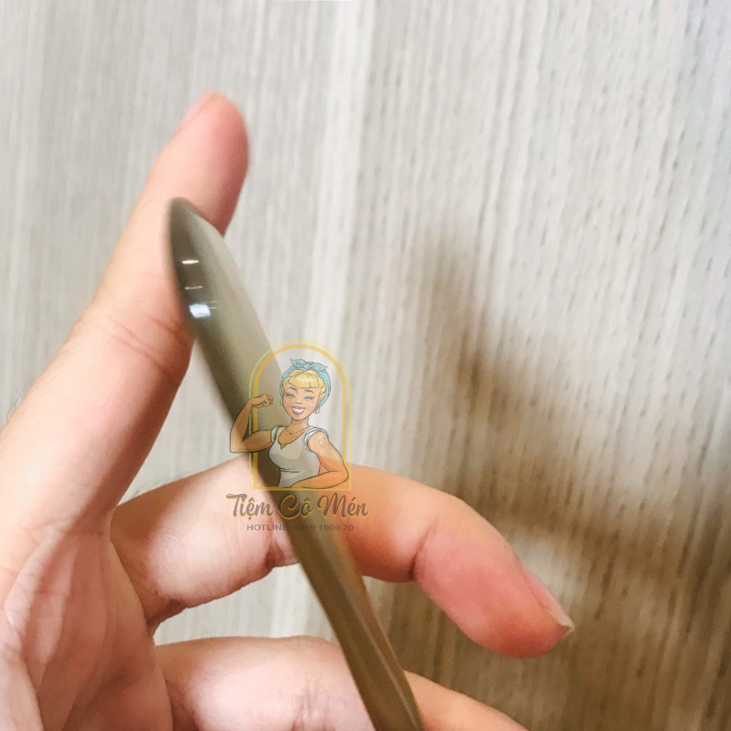 Cây massage mặt bằng sừng thần thánh - đầu tròn đánh bay vết nhăn da mặt - Giúp lưu thông máu
