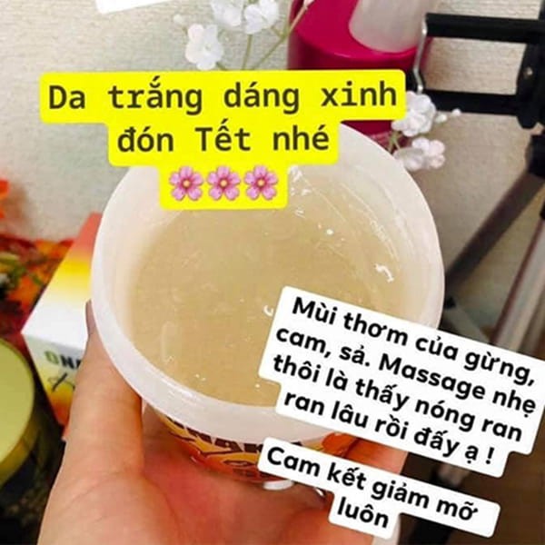 Gel GIẢM MỠ BỤNG Onaka Hot Gel Nhật Bản 300g