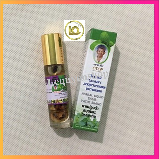 Dầu lăn thảo dược 13 vị Otop Yatim Brand Thái Lan 8ml
