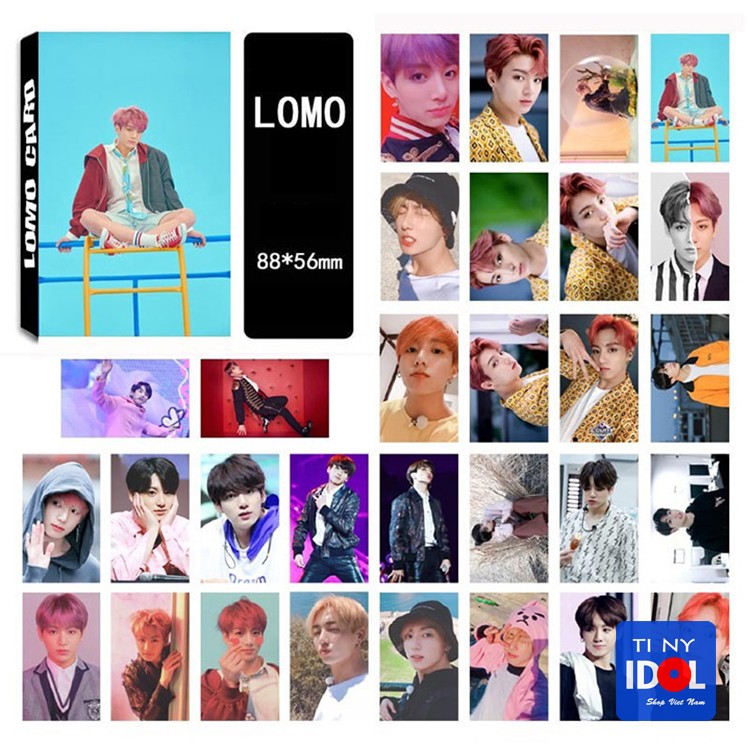 Lomo Card BTS Love Yourself Answer, Album Hình Ảnh Kpop 30 Tấm