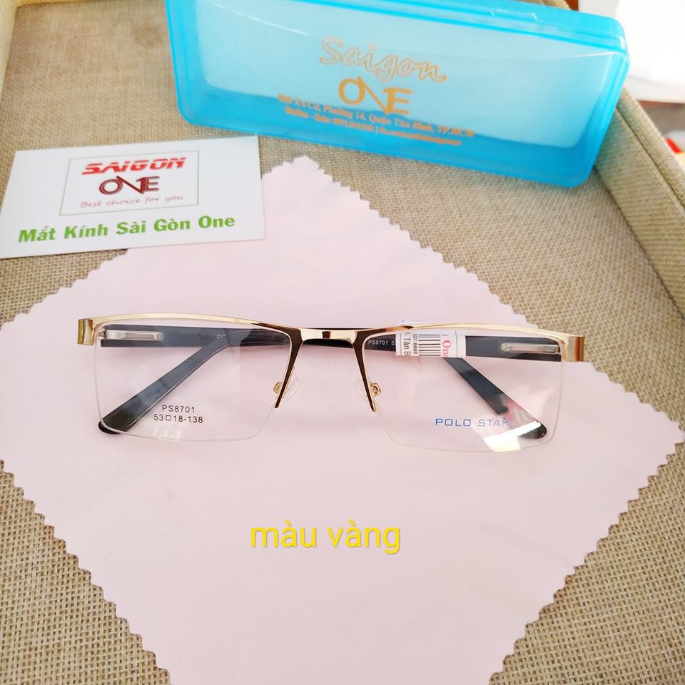 Gọng Kính Cận Kim Loại Càng Nhựa Xẻ Cước | BigBuy360 - bigbuy360.vn