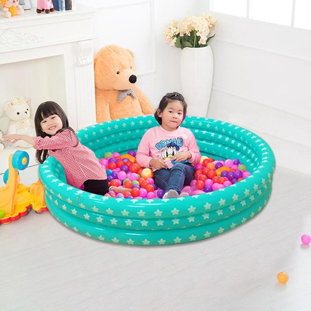 Bể bơi cho bé hình tròn 3 tầng (Cỡ 150cm và cỡ khác) loại hồ phao bơm hơi gấp gọn chơi trong nhà