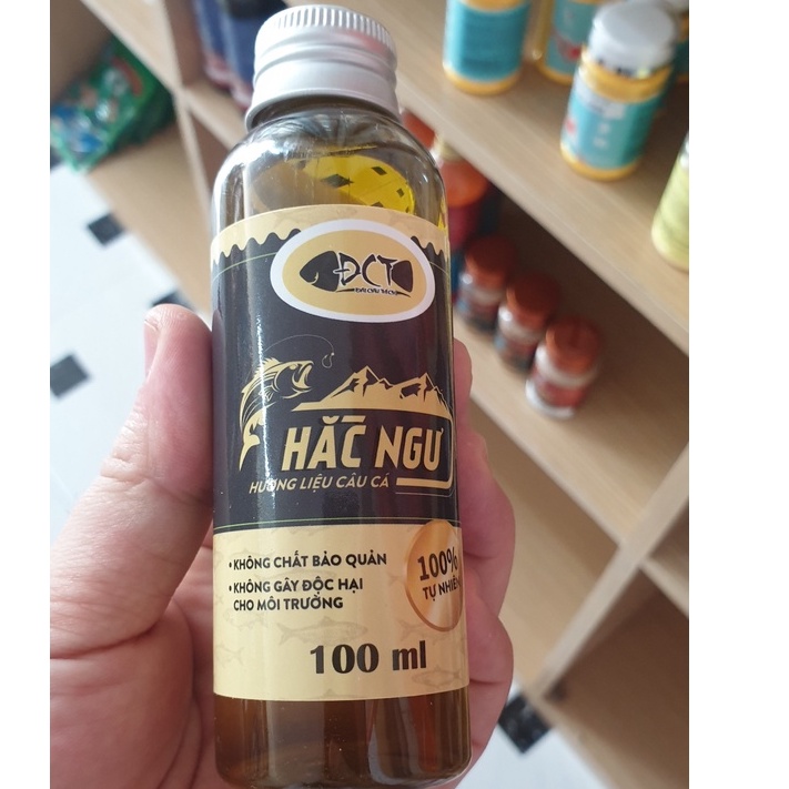 Hương liệu Hắc Ngư 100ml / chai - Hương liệu săn Trắm Đen