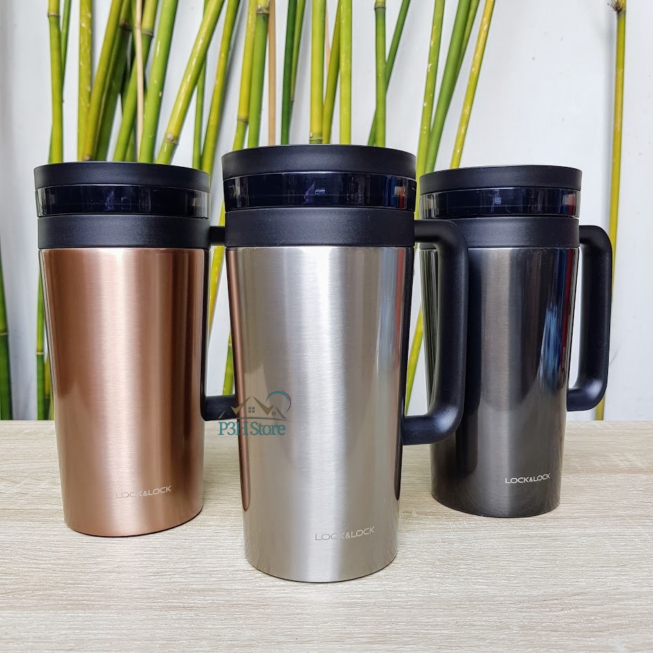 [Rẻ nhất Shopee] Ly giữ nhiệt có lọc bằng inox Lock&Lock Coffee filter mug dung tích 580ml LHC4197