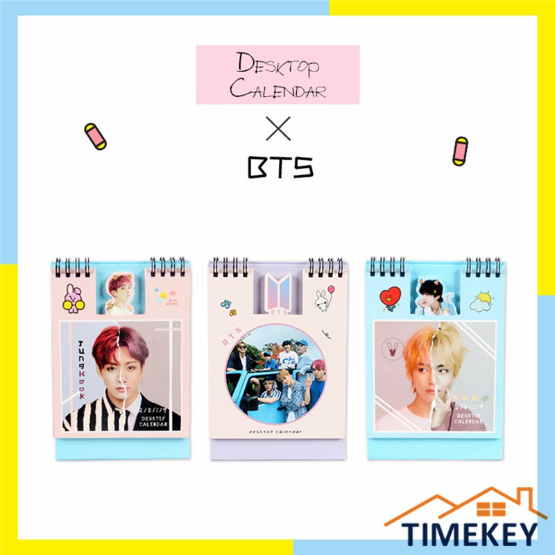 Bộ lịch để bàn TK KPOP BTS