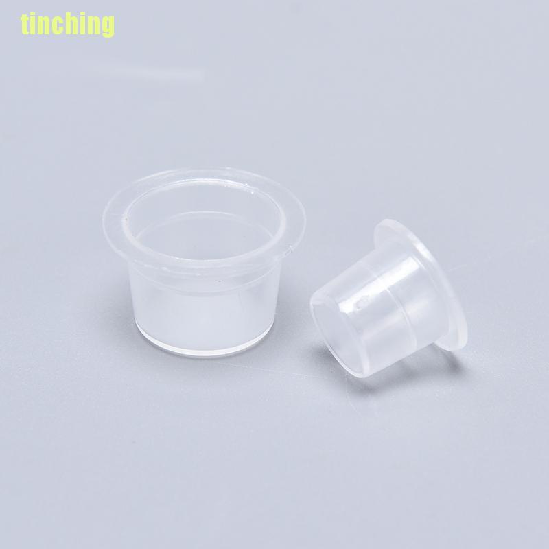 Bộ 100 Cốc Nhựa Đựng Mực Xăm Sử Dụng 1 Lần