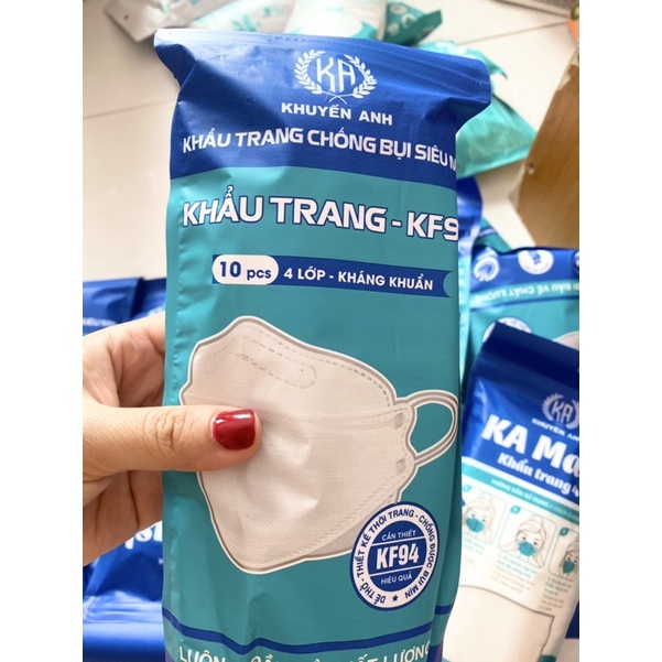 COMBOR 10 Chiếc khẩu Trang DN MASK,Tiêu Chuẩn Hàn Quốc KF94 | BigBuy360 - bigbuy360.vn