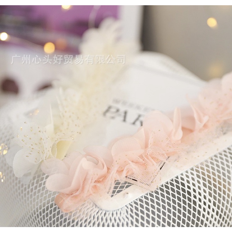 Băng đô hoa xinh xắn cho bé