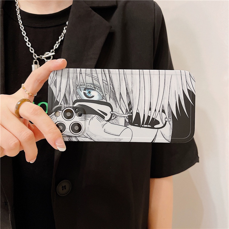 Ốp điện thoại họa tiết Jujutsu Kaisen cho Iphone 12 11 Pro Max X Xs Xr 7 8 Plus Se 2020