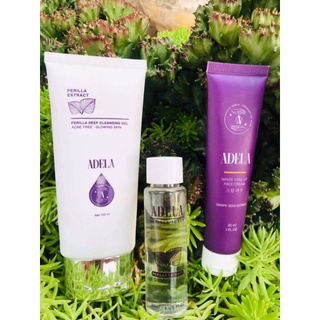 Combo Kem + Sữa rửa mặt Adela