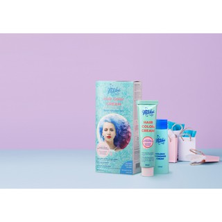 Kem nhuộm tóc phủ bạc đen 60ml _TẶNG KÈM BAO TAY+TRỢ OXY DƯỠNG_Molokai