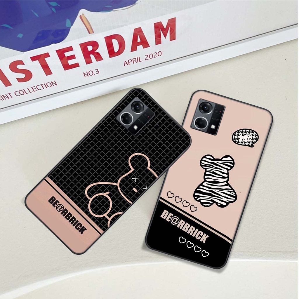 Ốp lưng điện thoại reno 8 4g / reno 8z in hình gấu bearbrick, snoopy