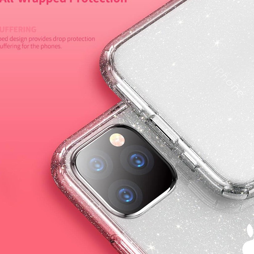 ỐP SILICON NHŨ MỀM IPHONE 11 / 11 Pro / Pro Max CHỐNG SỐC CHỐNG VA ĐẬP CHÍNH HÃNG ROCK