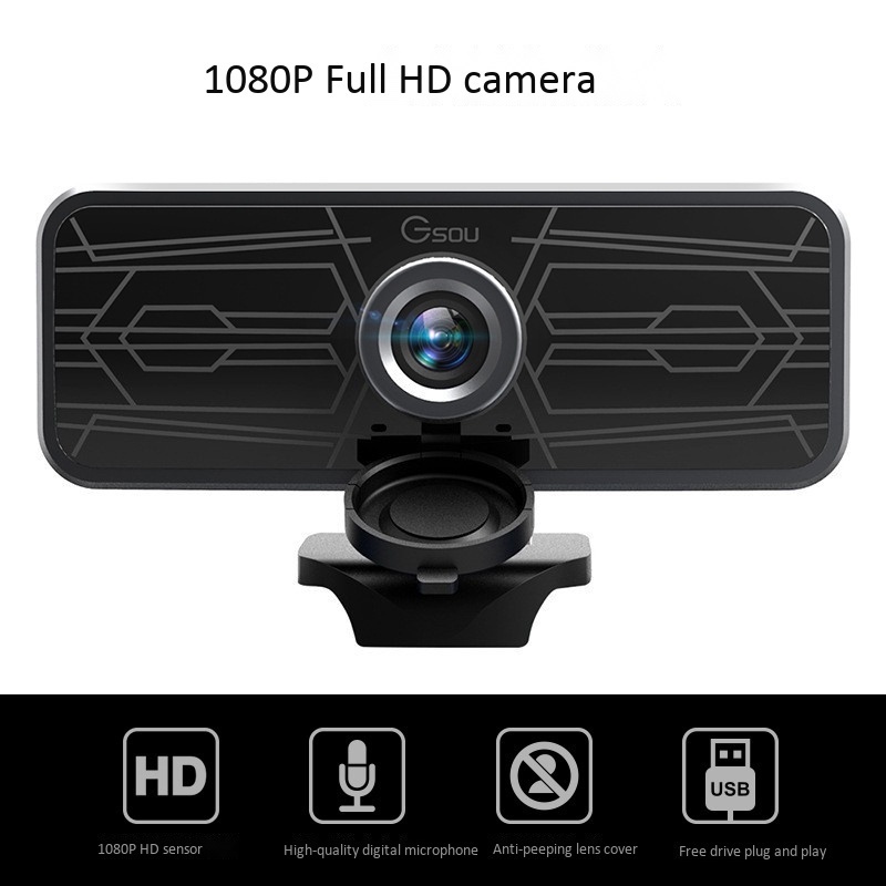 Webcam T16S Hd 1080p Tốc Độ Cao Tích Hợp Micro Cho Máy Tính | BigBuy360 - bigbuy360.vn
