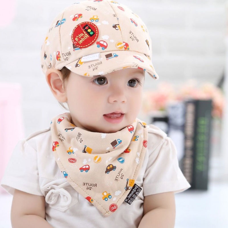 Nón Lưỡi Trai Họa Tiết Hoạt Hình Xinh Xắn Theo Phong Cách Xuân Hè Dành Cho Bé