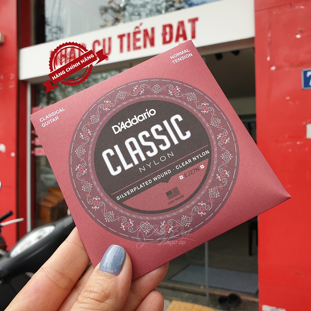 Bộ 6 Dây Đàn Guitar Chính Hãng Classic D'Addario EJ27N, EJ45, EJ45C, EJ49